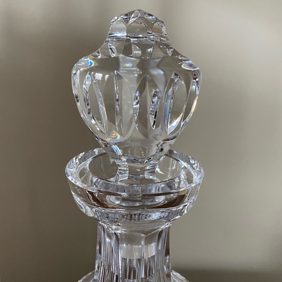 Waterford Lismore Footed Brandy Decanter & Stopper - Picture 5 of 15